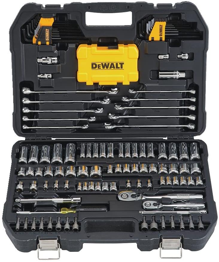 Dewalt Mechanics Tools Kit and Socket Set, 142-Piece-0