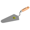 Tramontina 8" mason's trowel, wood handle with hanging hole-0