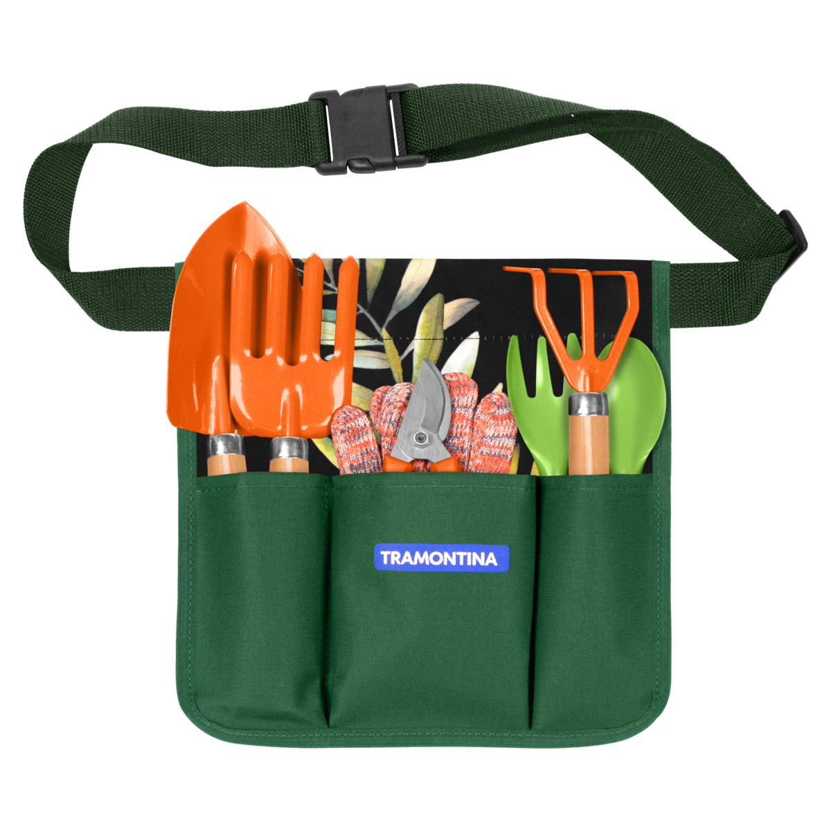 Tramontina 8 pieces garden tool set, printed gift box.-8021 Tramontina 8 pieces garden tool set, printed gift box.-8021