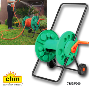 TRAMONTINA HOSE REEL with WHEELS, CAPACITY: up to 60 meters of 1/2" hose-0