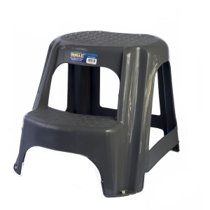 RIMAX TWO LEVEL STEP STOOL GRAY-0