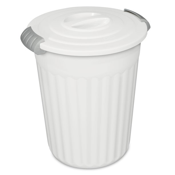 STERILITE 11368006 24 QT UTILITY CAN WHITE
