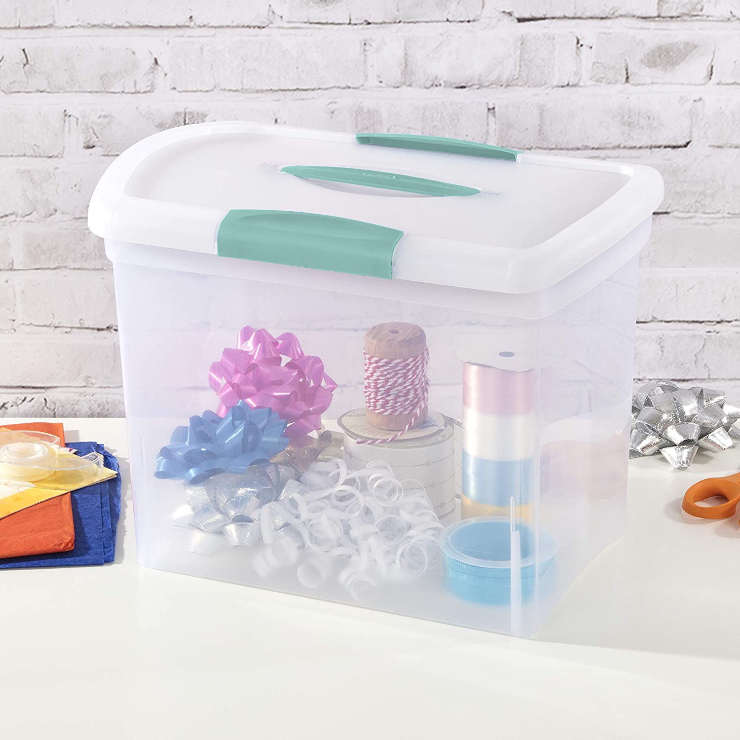 STERILITE 18768606 LARGE NESTING SHOWOFFS-CLEAR