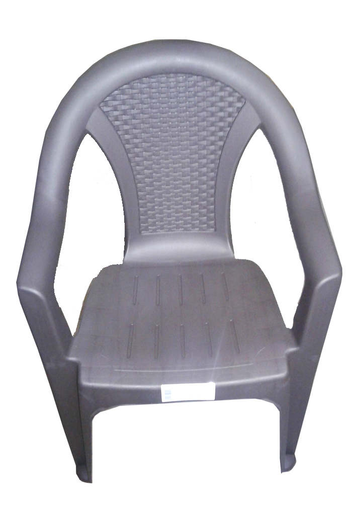 PROGARDEN ISCHIA BROWN PLASTIC CHAIR #324550