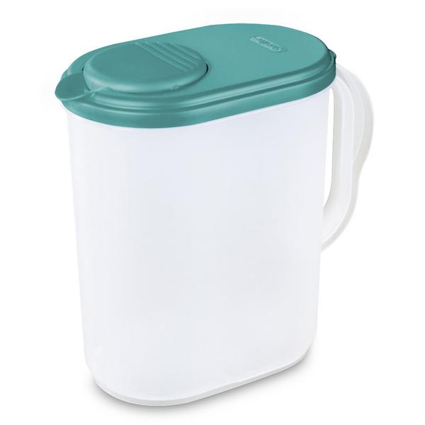 04900906 STERILITE 1 GALLON PITCHER ATOLL BLUE