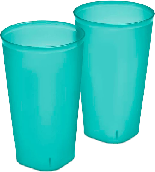 09326W08 STERILITE 2 SET 03 OZ TUMBLERS MOLOKAI TINT
