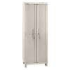 10365-XP RIMAX RESIN WICKER UTILITY CABINET TAUPE