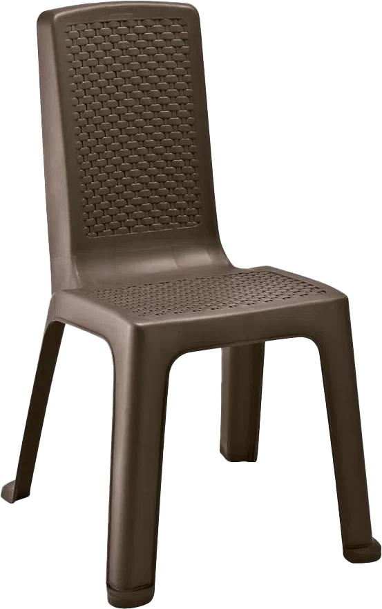 7201-XP RIMAX ETERNA ARMLESS CHAIR - BROWN