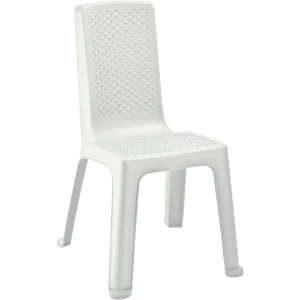 12455-XP ETERNA ARMLESS CHAIR - WHITE ARENA