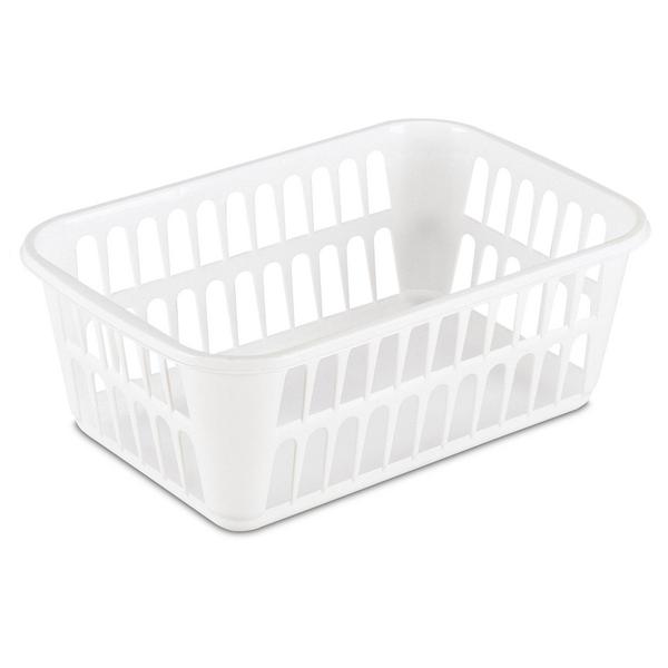 16088048 STERILITE STORAGE BASKET WHITE