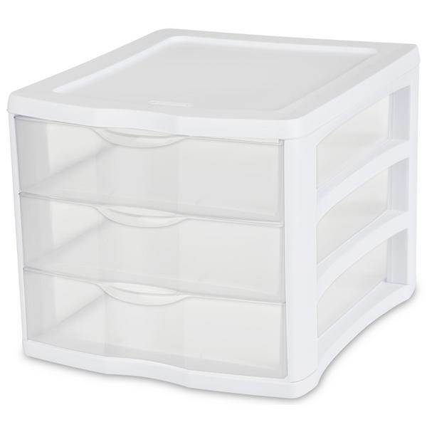 17918004 STERILITE 3 DRAWER UNIT