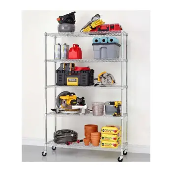 EZ361872W5 CHROME 4 LEVEL RACK
