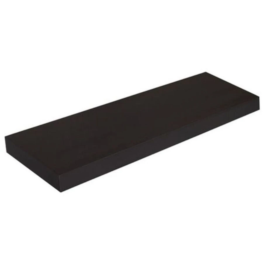 8756.06 TENDENZA 4 STRAIGHT SHELF 4X25X80CM BLACK