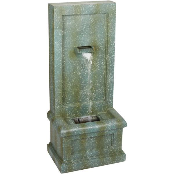 848584 BEST GARDEN 11.8 IN. W. X 41.5 IN. H. X 18 IN. L. CEMENT WALL FOUNTAIN