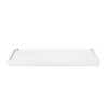 DUETTO STRAIGHT SHELF 1.5X20X40CM WHITE WITH BRACKET