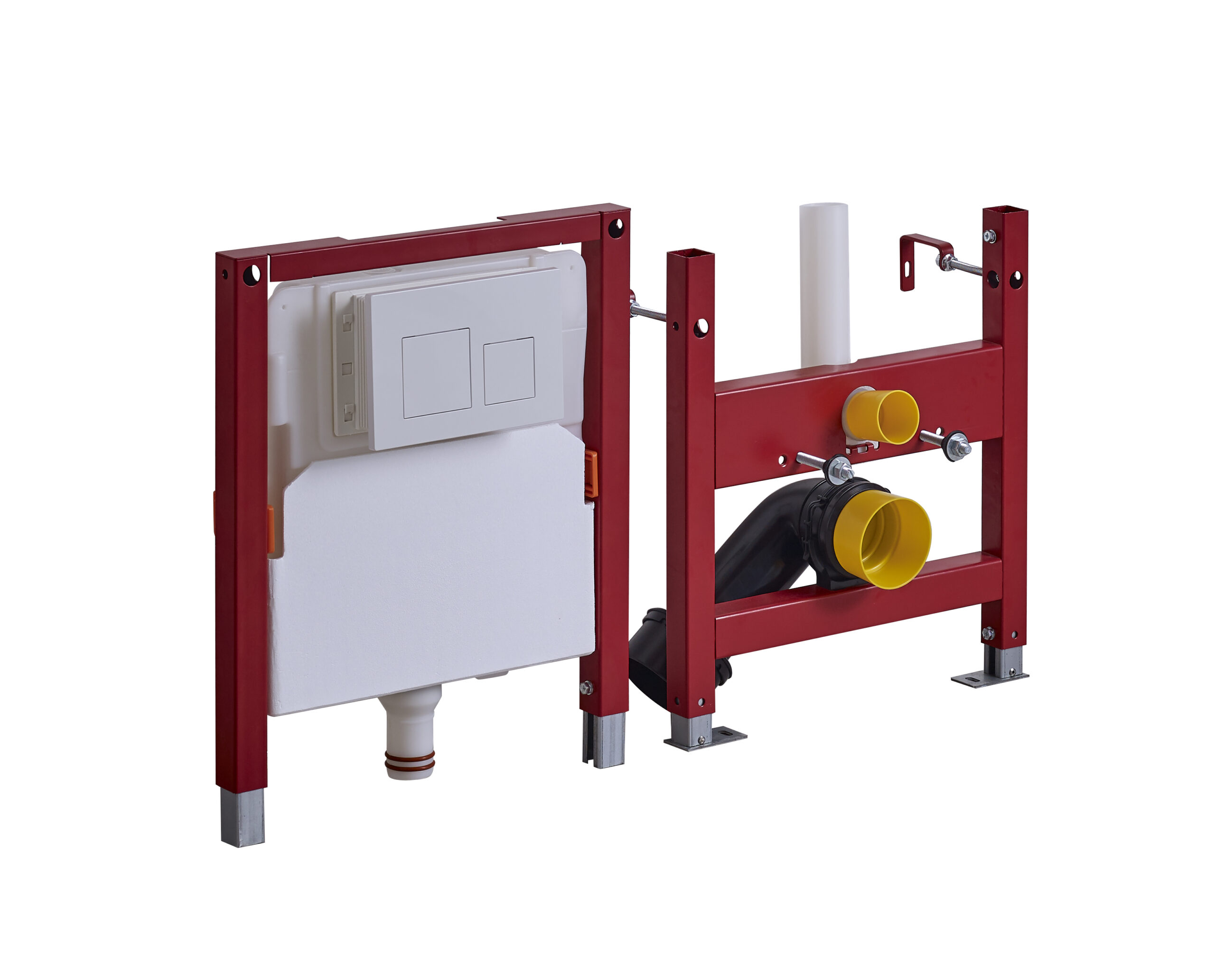 L DEAUX H502A CONCEALED CISTERN WITHOUT PANEL RED Kasimex