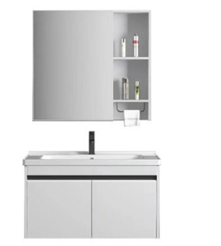 HC-011 ALU HONEY COMB CABINET+MIRROR CABINET